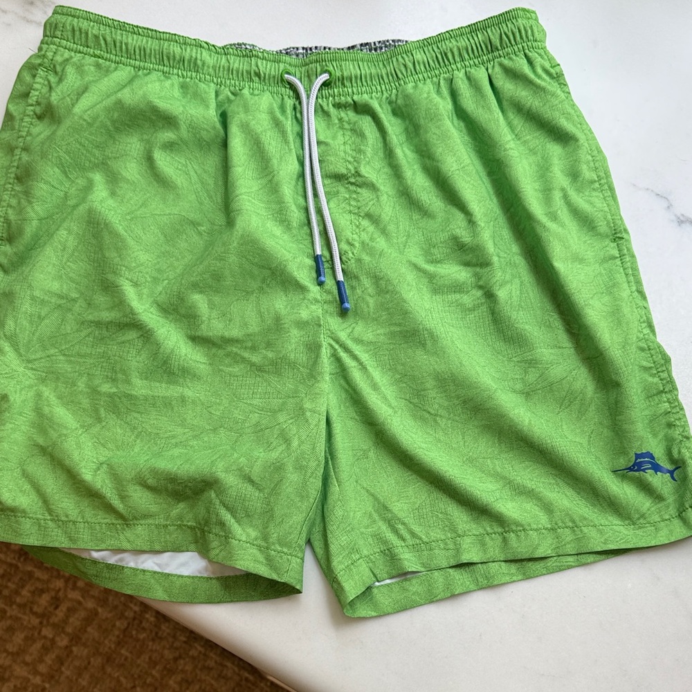 Tommy Bahama Vibrant Green Swim Trunks